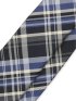 TAKA-Q×FAIRFAX シルクチェック柄 レギュラータイ 8.0cm幅