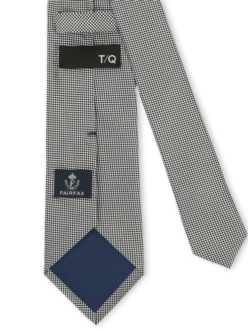 TAKA-Q×FAIRFAX シルクソリッド レギュラータイ 8.0cm幅