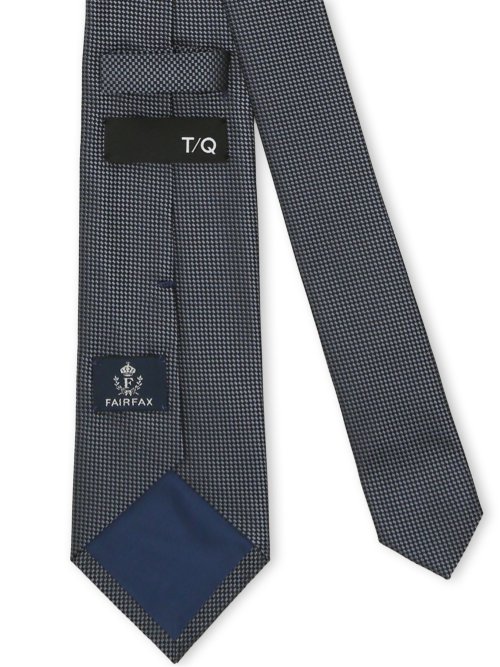 TAKA-Q×FAIRFAX シルクソリッド レギュラータイ 8.0cm幅