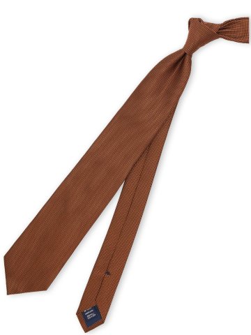 TAKA-Q×FAIRFAX シルクソリッド レギュラータイ 8.0cm幅