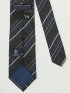 ネクタイ メンズ ビジネス シルク ストライプ柄 レギュラー 8.0cm幅 TAKA-Q×FAIRFAX