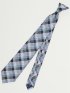 【大きいサイズ】スーティスト/SUITIST×FAIRFAX シルクチェック柄 レギュラータイ 8.5cm幅