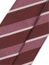 【大きいサイズ】スーティスト/SUITIST×FAIRFAX シルクストライプ柄 レギュラータイ 8.5cm幅