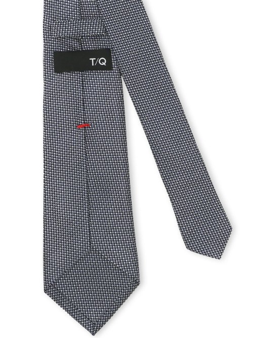 セッテピエゲ シルク小紋柄 レギュラータイ 8cm幅