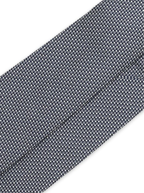 セッテピエゲ シルク小紋柄 レギュラータイ 8cm幅