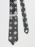 日本製西陣織 シルクチェック柄 レギュラータイ 8.5cm幅