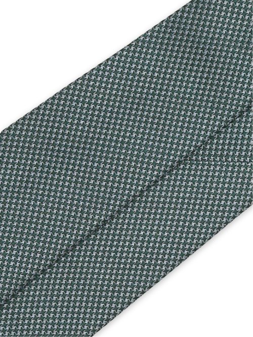 セッテピエゲ シルク小紋柄 レギュラータイ 8cm幅