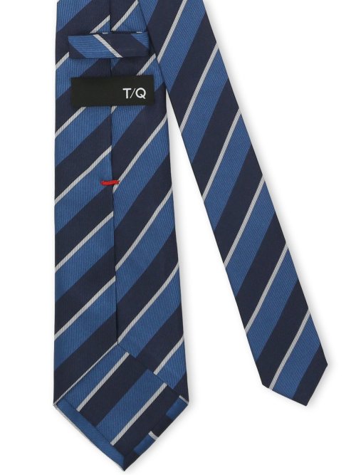 セッテピエゲ シルクストライプ柄 レギュラータイ 8cm幅