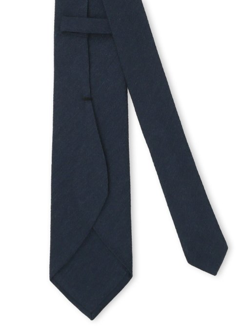 シルクウール ソリッド レギュラータイ 8cm幅