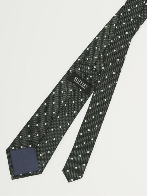 シルク ドット柄 フレスコタイ 8cm幅