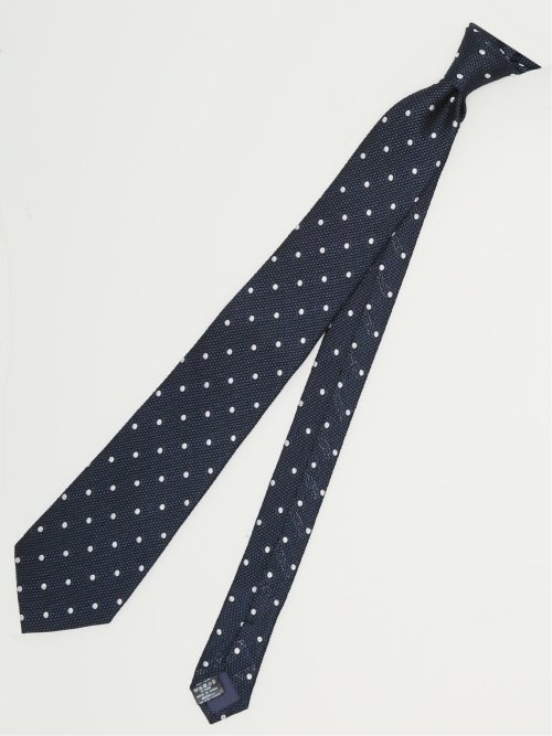 シルク ドット柄 フレスコタイ 8cm幅