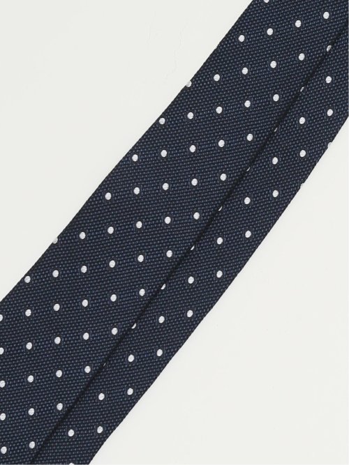 シルク ドット柄 フレスコタイ 8cm幅