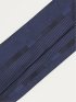シルク混 パネル柄 レギュラータイ 7.5cm幅