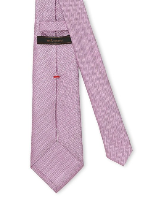 セッテピエゲ シルクソリッド レギュラータイ 8cm幅