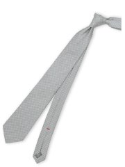 セッテピエゲ シルクドット柄 レギュラータイ 8cm幅