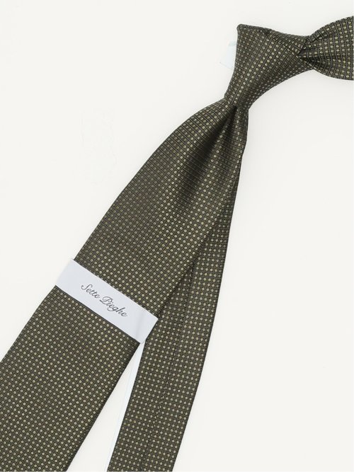 セッテピエゲ シルクソリッド レギュラータイ 8cm幅