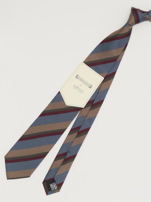 SUITIST×LEONARDO TAZZARI 日本製 レギュラータイ 8.0cm幅