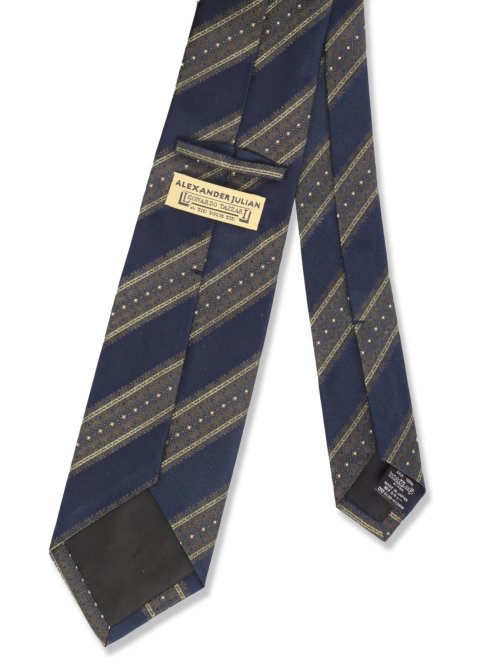 AJ×LEONARDO TAZZARI 日本製 レギュラータイ 8.0cm幅