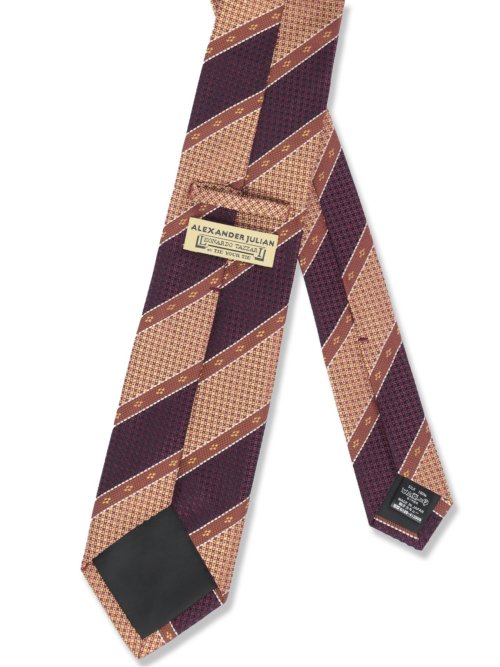 AJ×LEONARDO TAZZARI 日本製 レギュラータイ 8.0cm幅