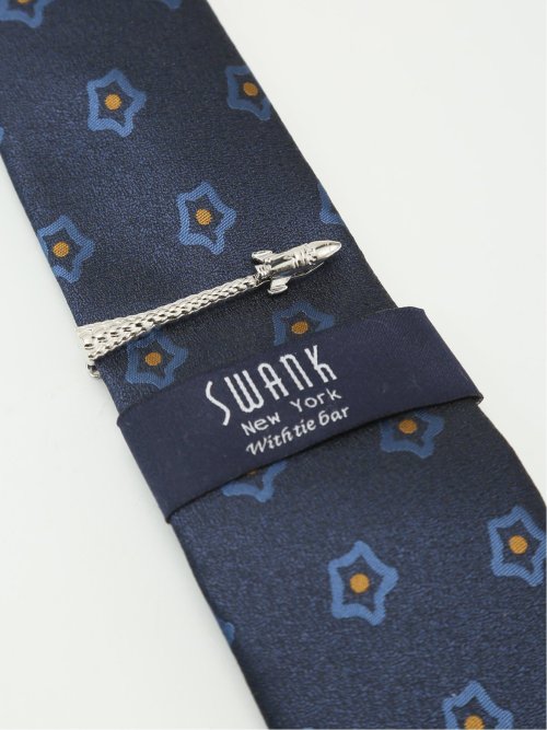 スワンク/SWANK ネクタイ＆タイバーセット