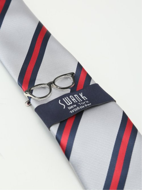 スワンク/SWANK ネクタイ＆タイバーセット