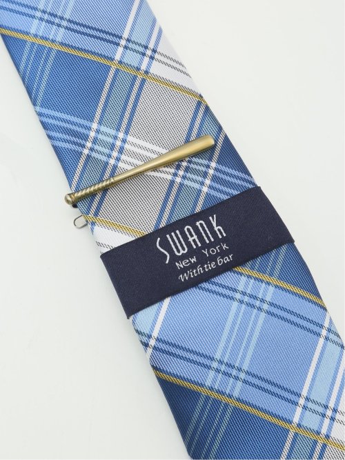 スワンク/SWANK ネクタイ＆タイバーセット