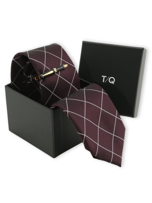 シルク混 ペイズリー柄 レギュラータイ 8.0cm幅(Other 06グレー