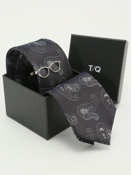 ネクタイ＆タイバー BOXセット