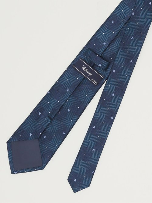 ディズニー/DISNEY シルクドット柄 レギュラータイ 8.0cm幅