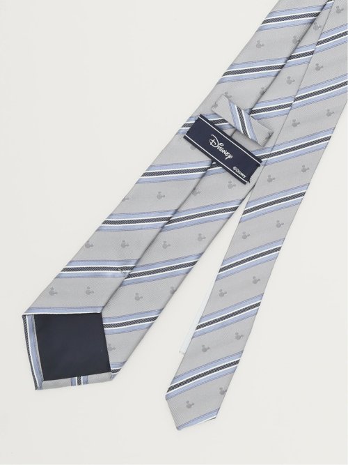 ディズニー/DISNEY シルクストライプ柄 レギュラータイ 8.0cm幅