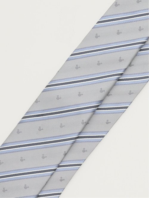 ディズニー/DISNEY シルクストライプ柄 レギュラータイ 8.0cm幅