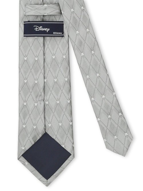 ディズニー/DISNEY シルクアーガイル柄 レギュラータイ 8.0cm幅