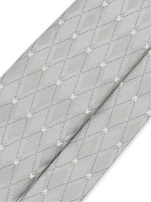 ディズニー/DISNEY シルクアーガイル柄 レギュラータイ 8.0cm幅