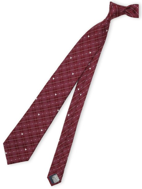 ディズニー/DISNEY シルク小紋柄 レギュラータイ 8.0cm幅