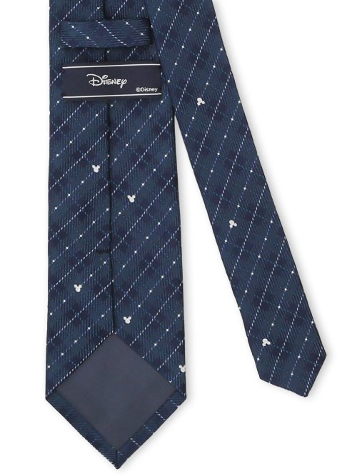 ディズニー/DISNEY シルク小紋柄 レギュラータイ 8.0cm幅