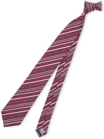 ディズニー/DISNEY シルクチェック柄 レギュラータイ 8.0cm幅