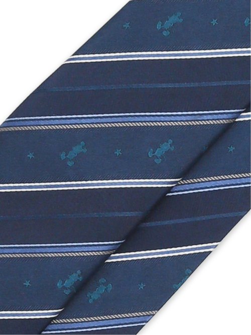 ディズニー/DISNEY シルクストライプ柄 レギュラータイ 8.0cm幅