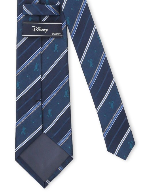 ディズニー/DISNEY シルクストライプ柄 レギュラータイ 8.0cm幅
