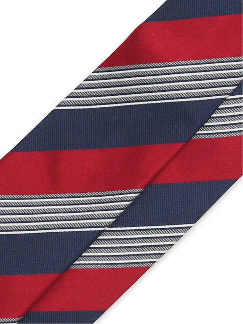 ニューヨーカーブルー/NEWYORKER BLUE シルクレギュラータイ 8.0cm幅