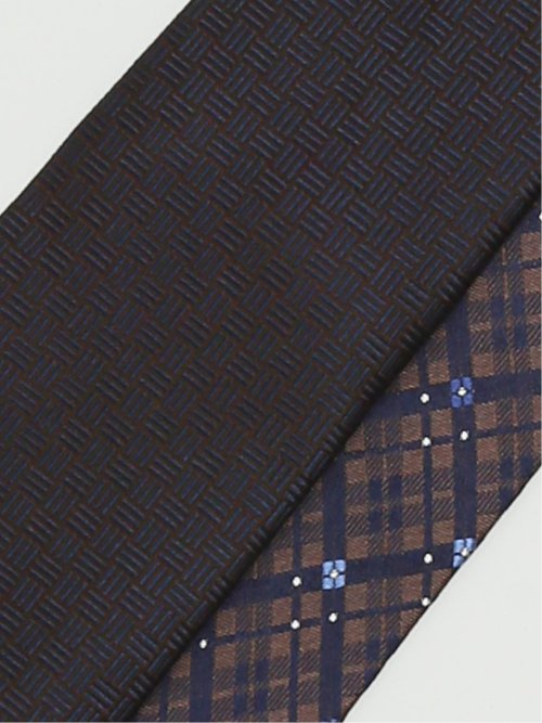 ネクタイ メンズ ビジネス シルク レギュラー 8.0cm幅 ニューヨーカーブルー/NEWYORKER BLUE