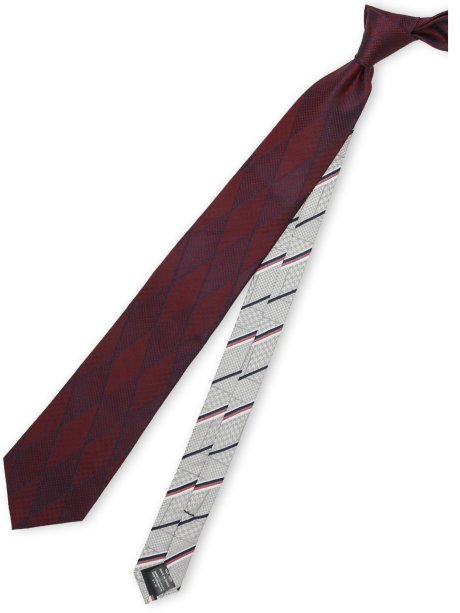 ニューヨーカーブルー/NEWYORKER BLUE シルクレギュラータイ 8.0cm幅