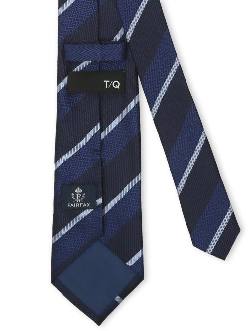 ニューヨーカーブルー/NEWYORKER BLUE シルクレギュラータイ 8.0cm幅