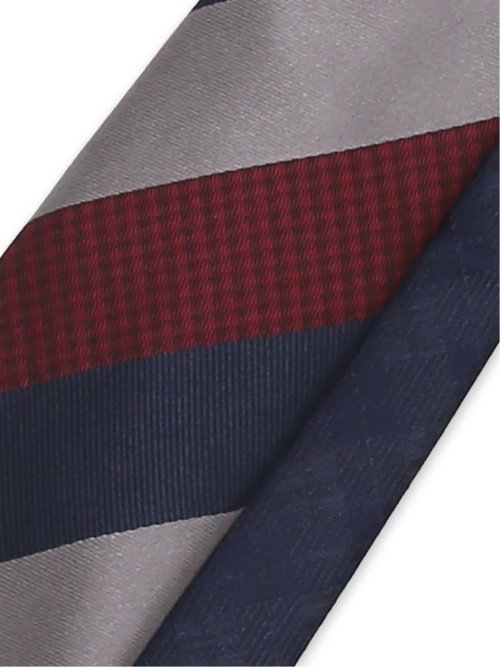 ニューヨーカーブルー/NEWYORKER BLUE シルクレギュラータイ 8.0cm幅