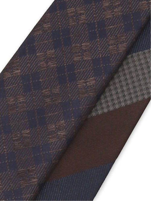 ニューヨーカーブルー/NEWYORKER BLUE シルクレギュラータイ 8.0cm幅