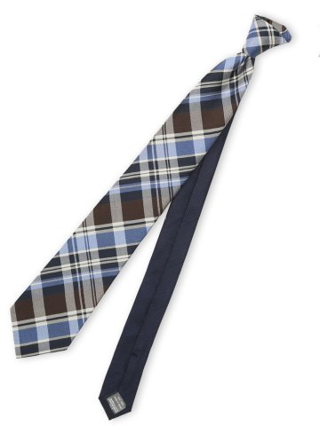 ニューヨーカーブルー/NEWYORKER BLUE シルクレギュラータイ 8.0cm幅