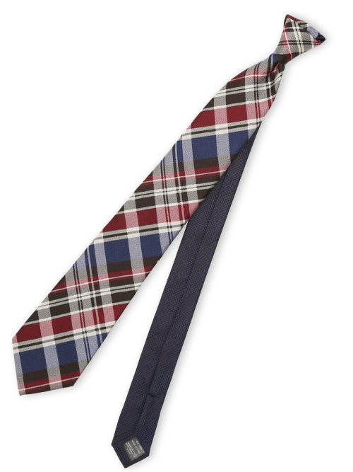 ニューヨーカーブルー/NEWYORKER BLUE シルクレギュラータイ 8.0cm幅