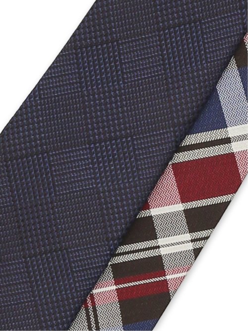 ニューヨーカーブルー/NEWYORKER BLUE シルクレギュラータイ 8.0cm幅