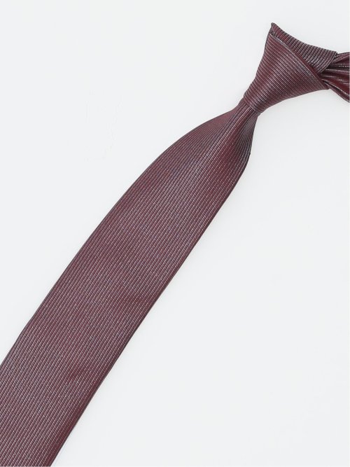 シルク混 パネル柄 ナロータイ 6.5cm幅