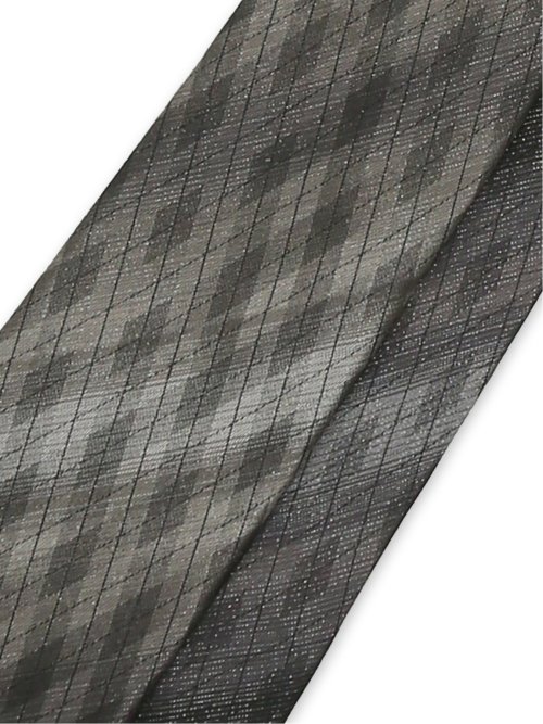 シルク ラインストーン付き ナロータイ 7.0cm幅