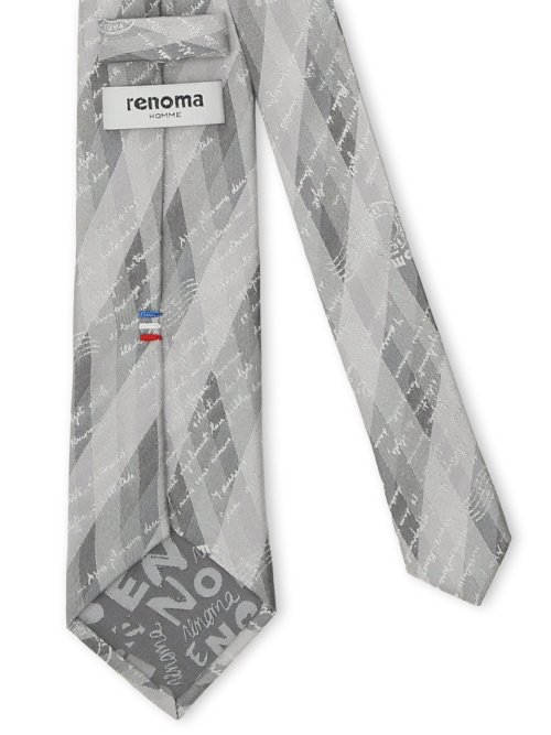 シルク ラインストーン付き ナロータイ 7.0cm幅